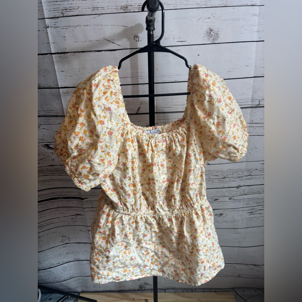 Sweet Rain Peplum Top